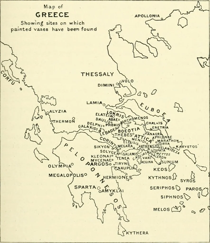 An illustration from History of ancient pottery, Greek, Etruscan, and Roman, 1905, leaf 88