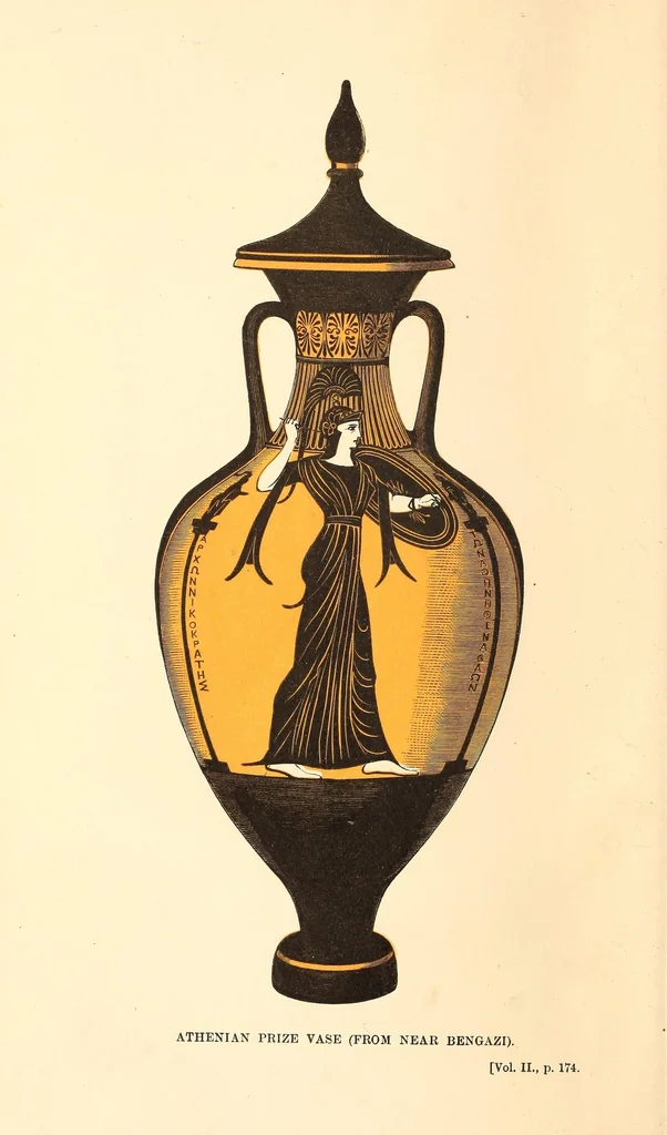 An illustration from History of ancient pottery, 1858, leaf 12