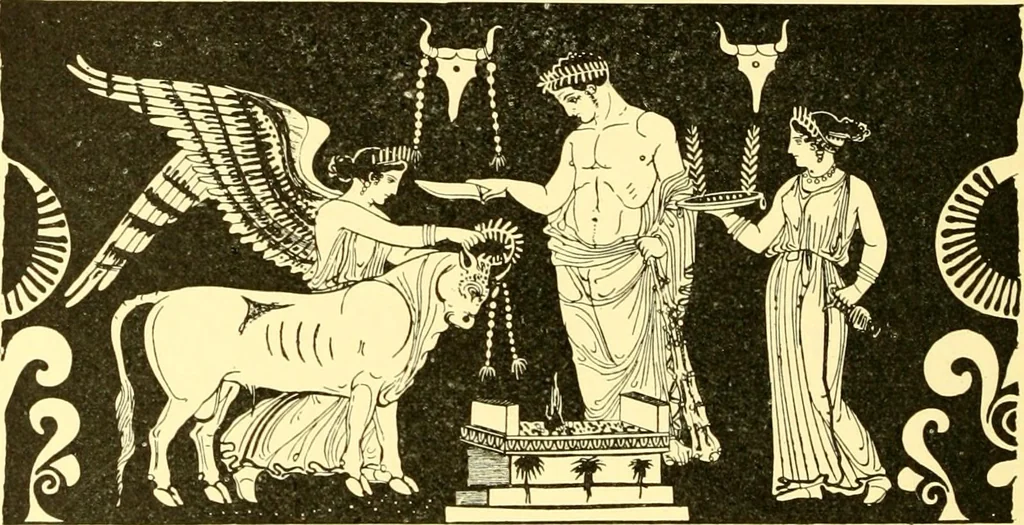 An illustration from History of ancient pottery, Greek, Etruscan, and Roman, 1905, leaf 117