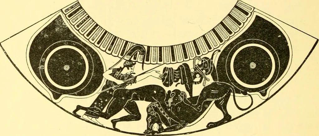 An illustration from History of ancient pottery, Greek, Etruscan, and Roman, 1905, leaf 125