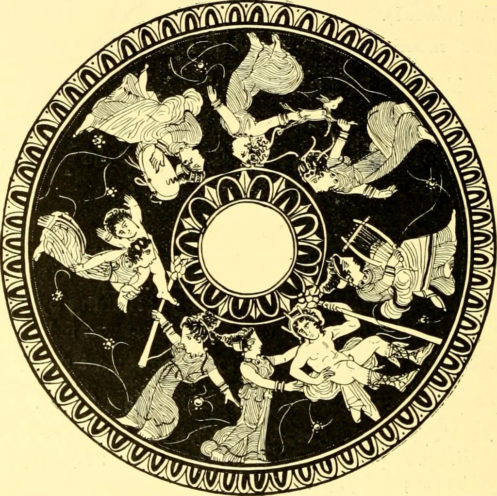 An illustration from History of ancient pottery, Greek, Etruscan, and Roman, 1905, leaf 173