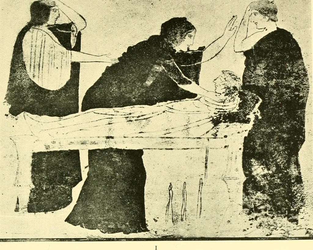 An illustration from History of ancient pottery, Greek, Etruscan, and Roman, 1905, leaf 190