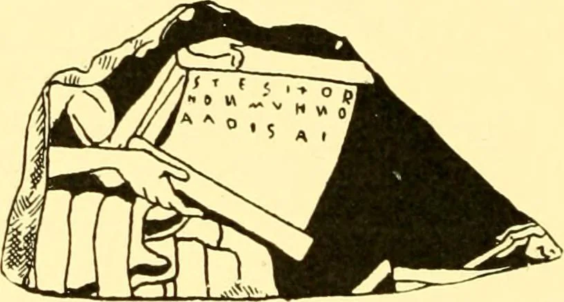 An illustration from History of ancient pottery, Greek, Etruscan, and Roman, 1905, leaf 297