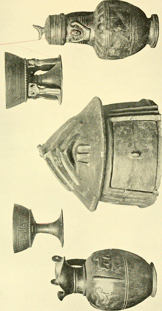 An illustration from History of ancient pottery, Greek, Etruscan, and Roman, 1905, leaf 338