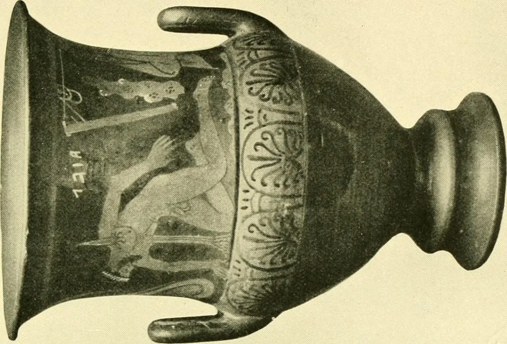 An illustration from History of ancient pottery, Greek, Etruscan, and Roman, 1905, leaf 346