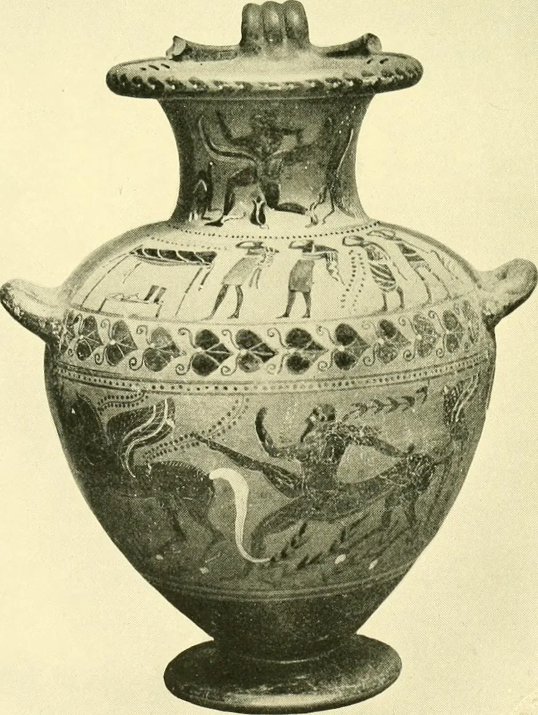 An illustration from History of ancient pottery, Greek, Etruscan, and Roman, 1905, leaf 346