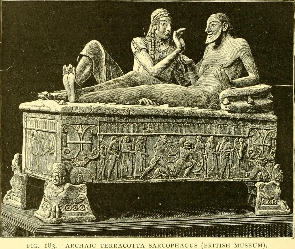 An illustration from History of ancient pottery, Greek, Etruscan, and Roman, 1905, leaf 359