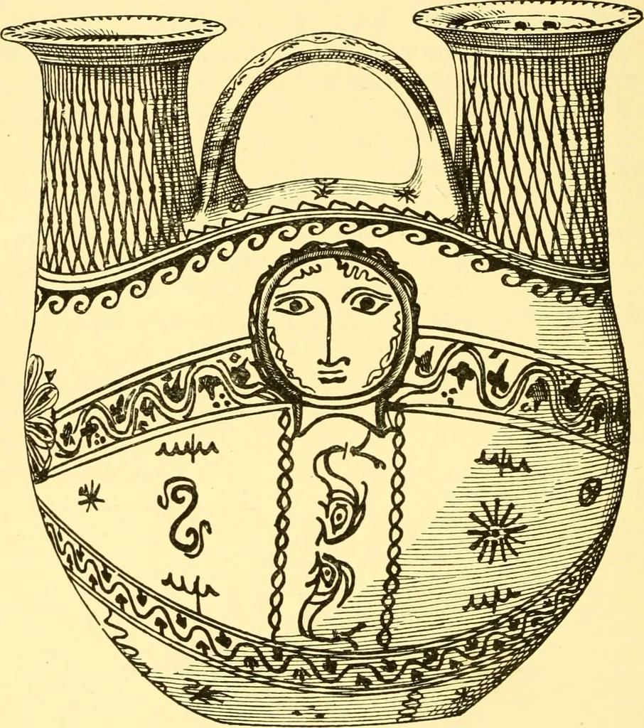 An illustration from History of ancient pottery, Greek, Etruscan, and Roman, 1905, leaf 369
