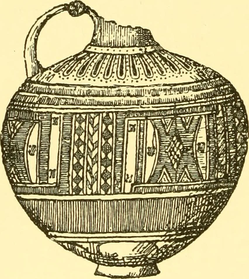 An illustration from History of ancient pottery, Greek, Etruscan, and Roman, 1905, leaf 371