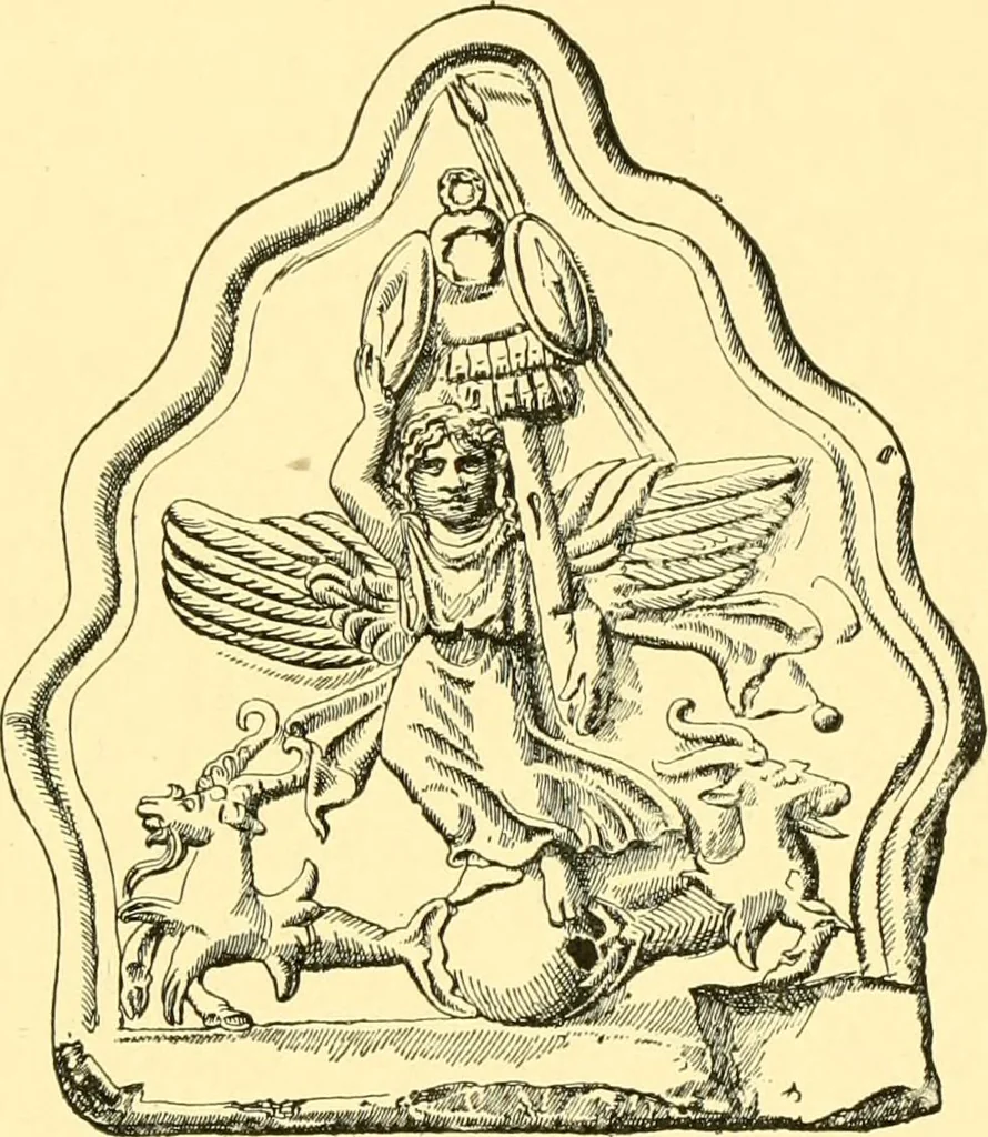 An illustration from History of ancient pottery, Greek, Etruscan, and Roman, 1905, leaf 386