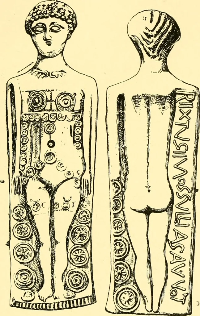 An illustration from History of ancient pottery, Greek, Etruscan, and Roman, 1905, leaf 430