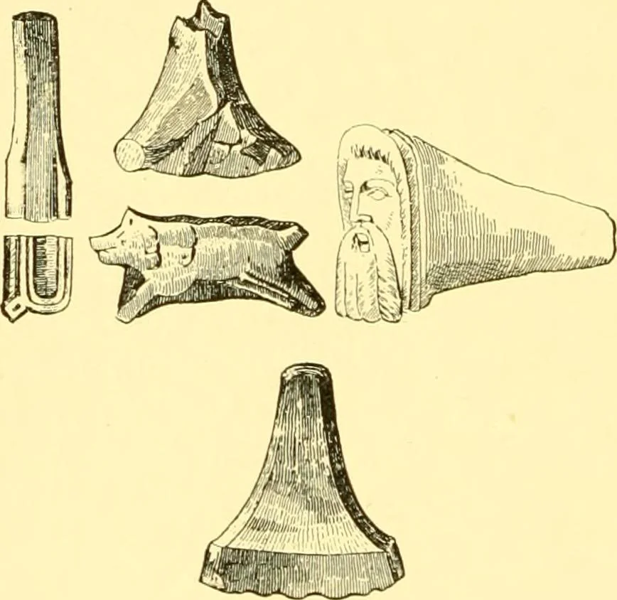 An illustration from History of ancient pottery, Greek, Etruscan, and Roman, 1905, leaf 493