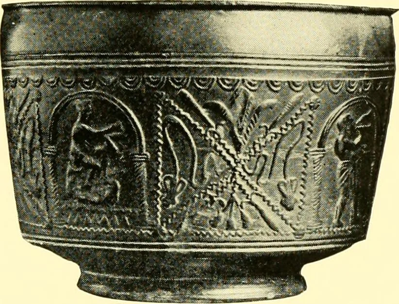 An illustration from History of ancient pottery, Greek, Etruscan, and Roman, 1905, leaf 576