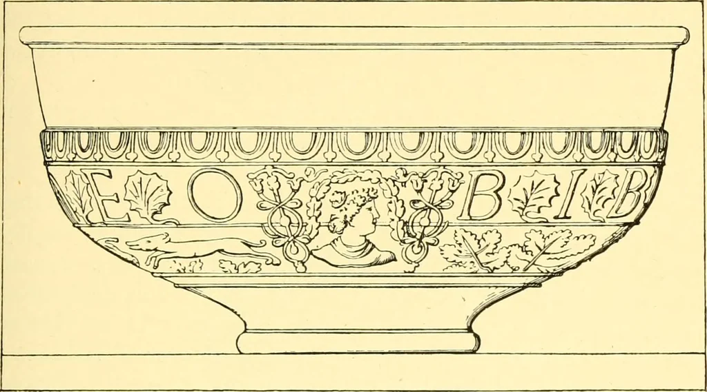 An illustration from History of ancient pottery, Greek, Etruscan, and Roman, 1905, leaf 582