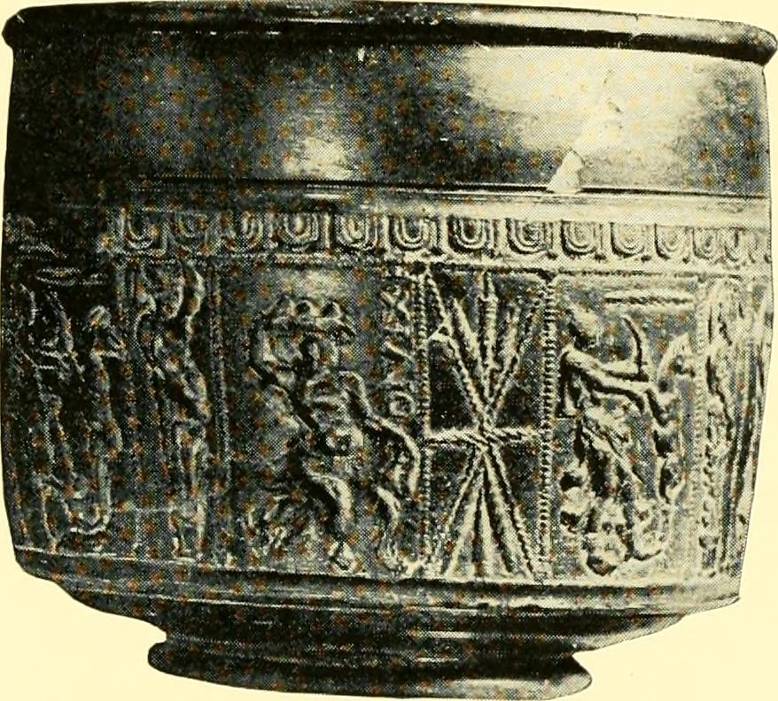 An illustration from History of ancient pottery, Greek, Etruscan, and Roman, 1905, leaf 584