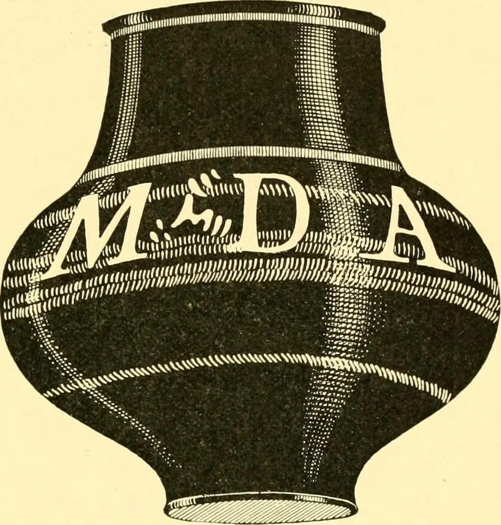 An illustration from History of ancient pottery, Greek, Etruscan, and Roman, 1905, leaf 596
