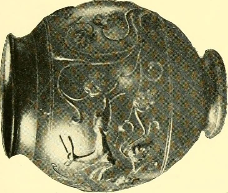 An illustration from History of ancient pottery, Greek, Etruscan, and Roman, 1905, leaf 604