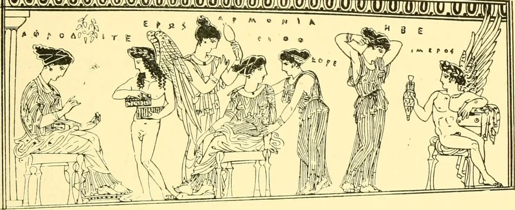 An illustration from History of ancient pottery, Greek, Etruscan, and Roman, 1905, leaf 68