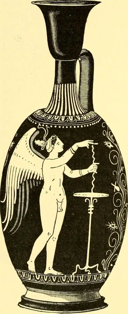 An illustration from History of ancient pottery, Greek, Etruscan, and Roman, 1905, leaf 73