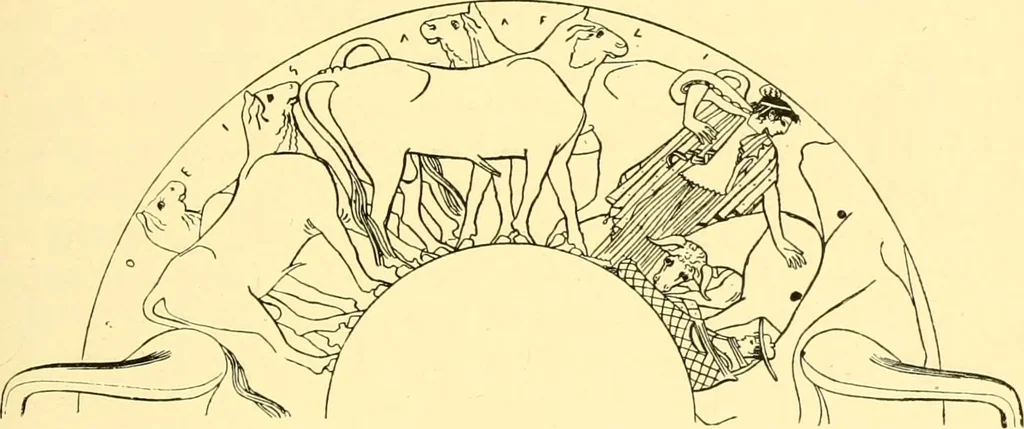 An illustration from History of ancient pottery, Greek, Etruscan, and Roman, 1905, leaf 76