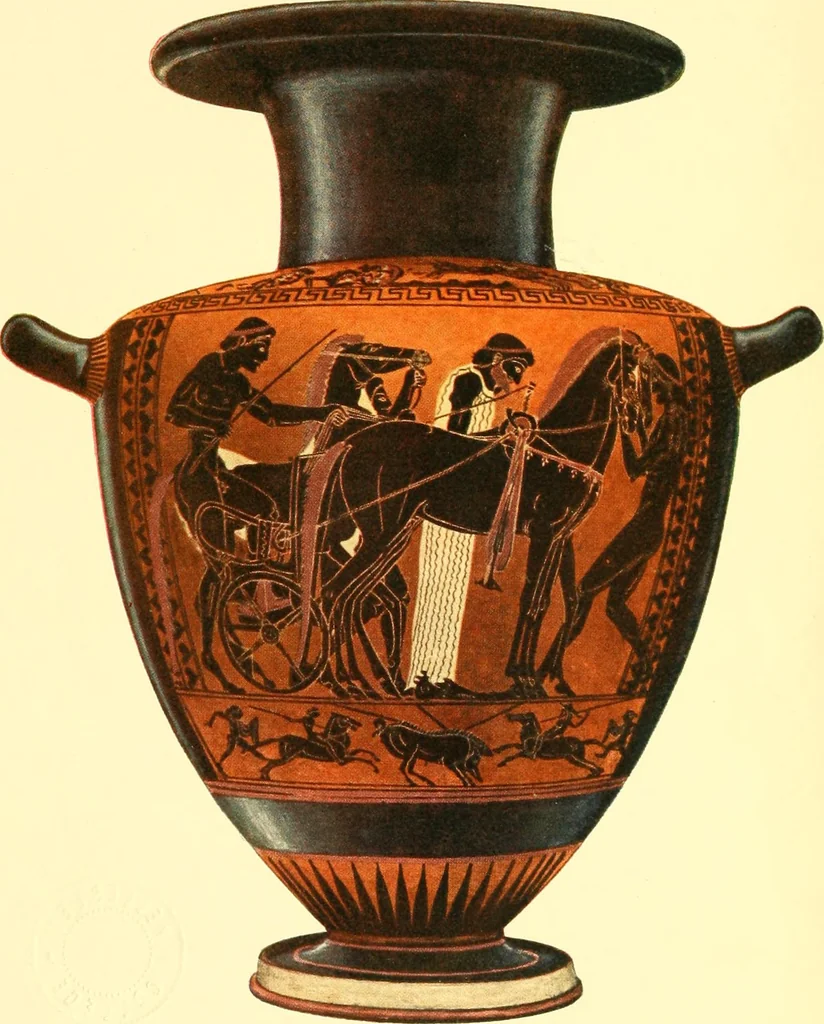 An illustration from History of ancient pottery, Greek, Etruscan, and Roman, 1905, leaf 9