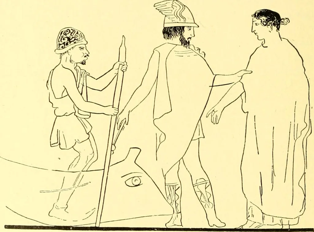 An illustration from History of ancient pottery, Greek, Etruscan, and Roman, 1905, leaf 97