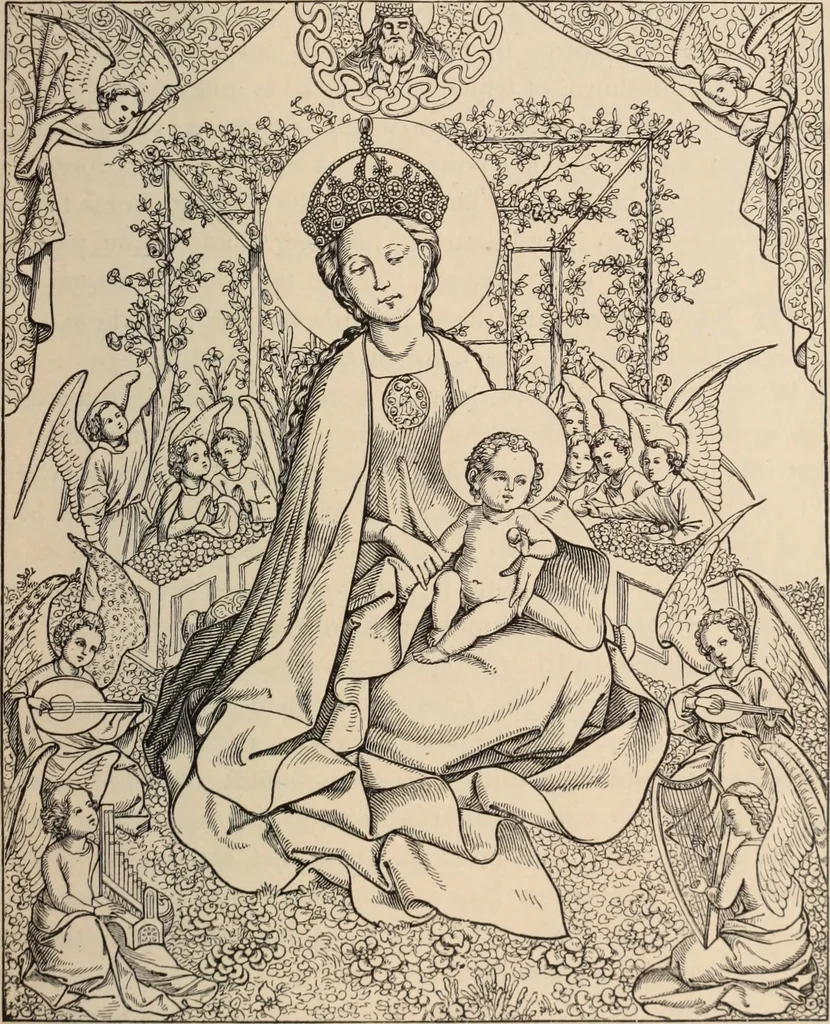 An illustration from History of ancient, early Christian, and mediaeval painting, 1906, leaf 130