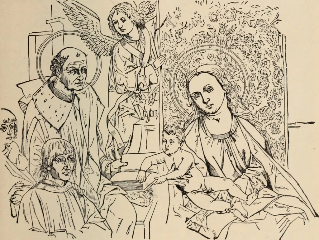 An illustration from History of ancient, early Christian, and mediaeval painting, 1906, leaf 146