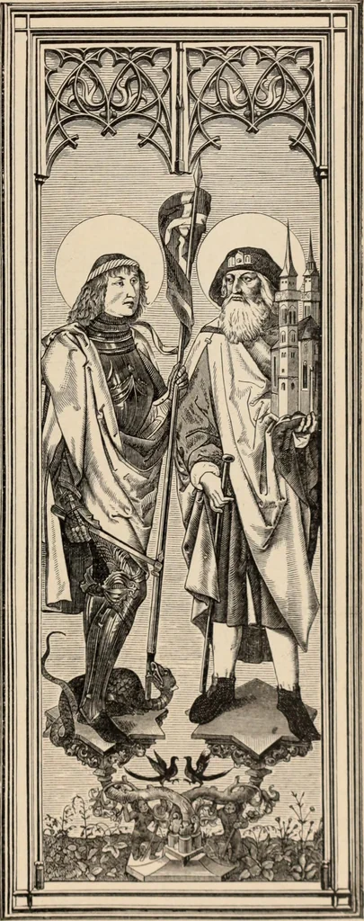 An illustration from History of ancient, early Christian, and mediaeval painting, 1906, leaf 150