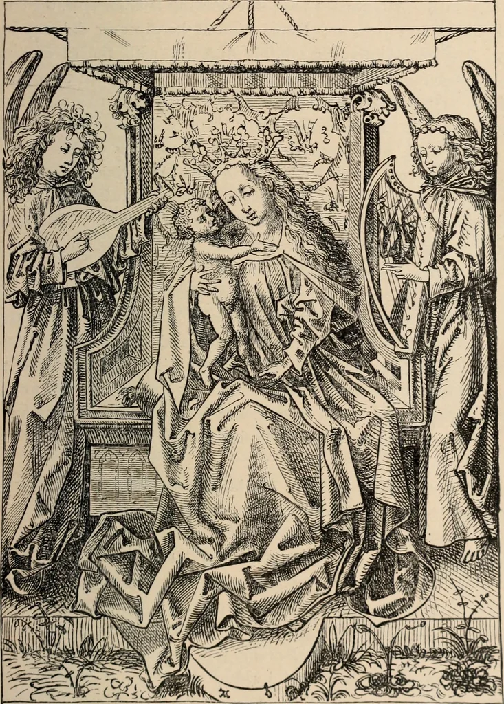 An illustration from History of ancient, early Christian, and mediaeval painting, 1906, leaf 176