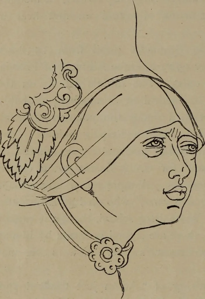An illustration from History of ancient, early Christian, and mediaeval painting, 1906, leaf 213