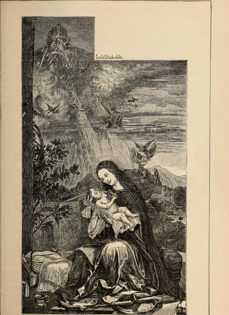 An illustration from History of ancient, early Christian, and mediaeval painting, 1906, leaf 216