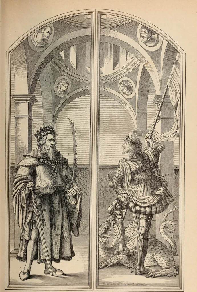An illustration from History of ancient, early Christian, and mediaeval painting, 1906, leaf 226