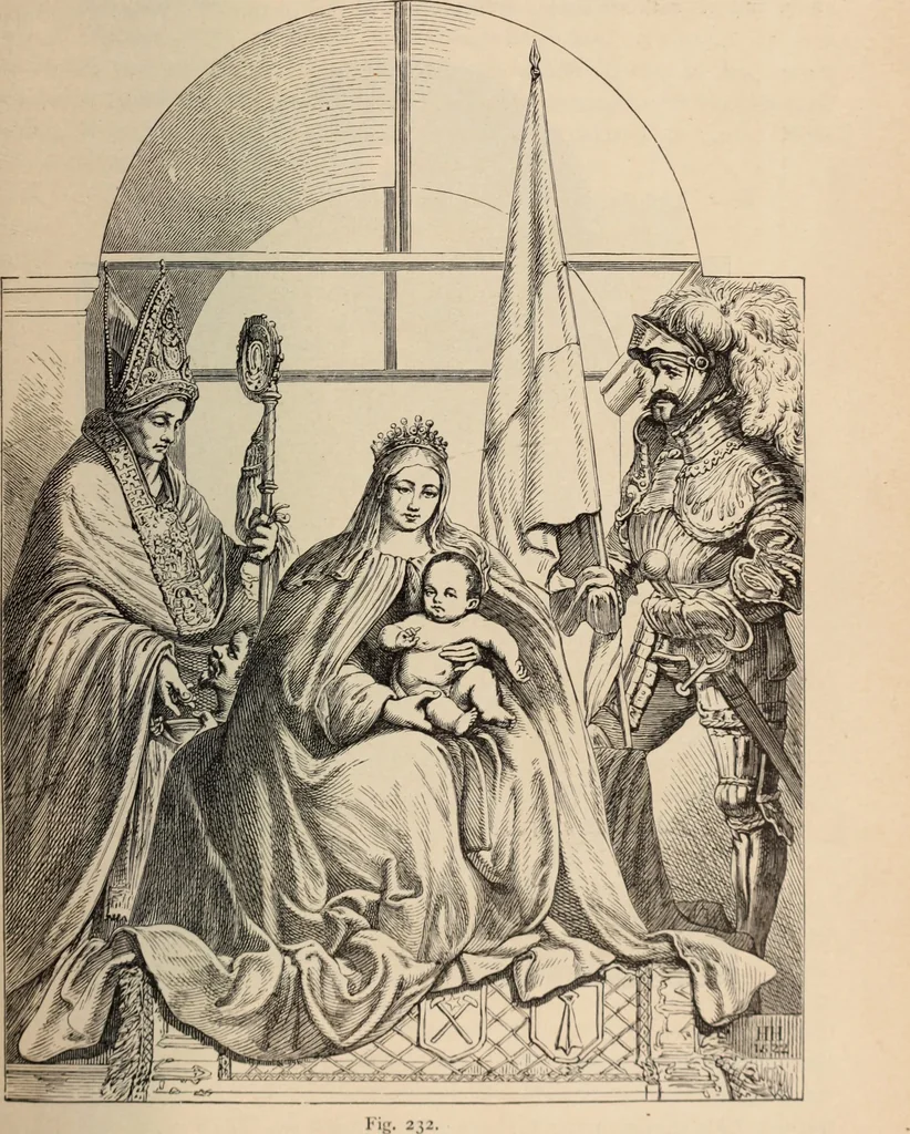 An illustration from History of ancient, early Christian, and mediaeval painting, 1906, leaf 242