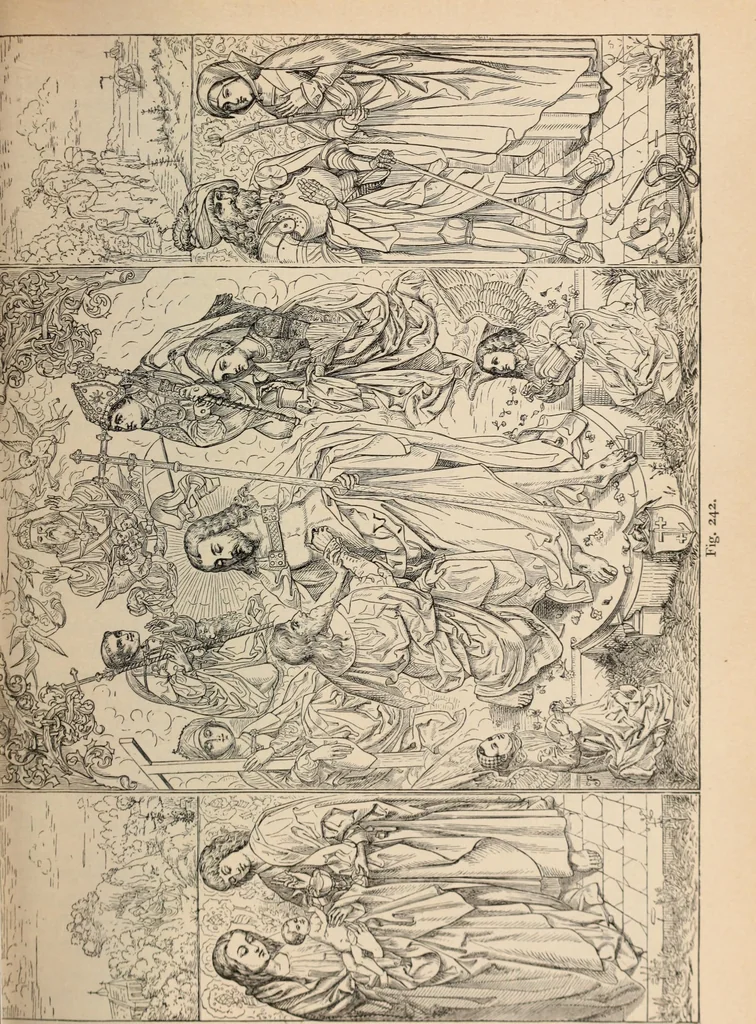 An illustration from History of ancient, early Christian, and mediaeval painting, 1906, leaf 260