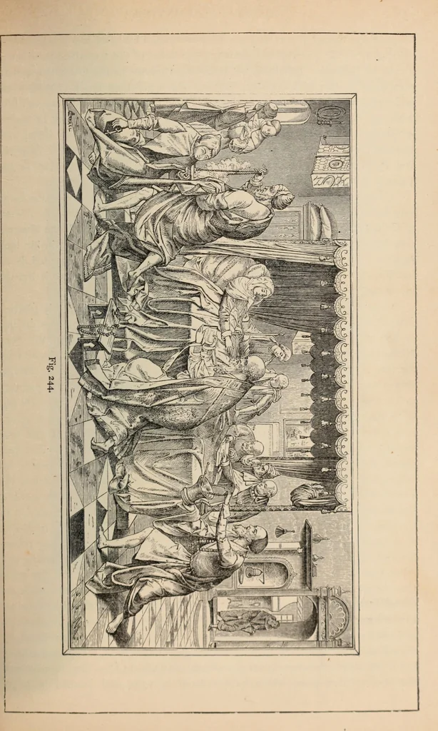 An illustration from History of ancient, early Christian, and mediaeval painting, 1906, leaf 264