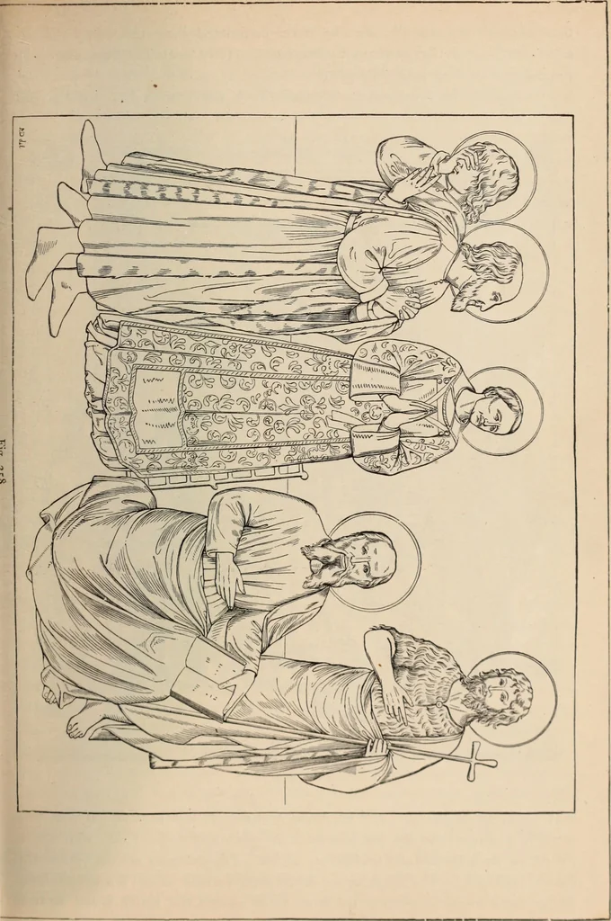 An illustration from History of ancient, early Christian, and mediaeval painting, 1906, leaf 320
