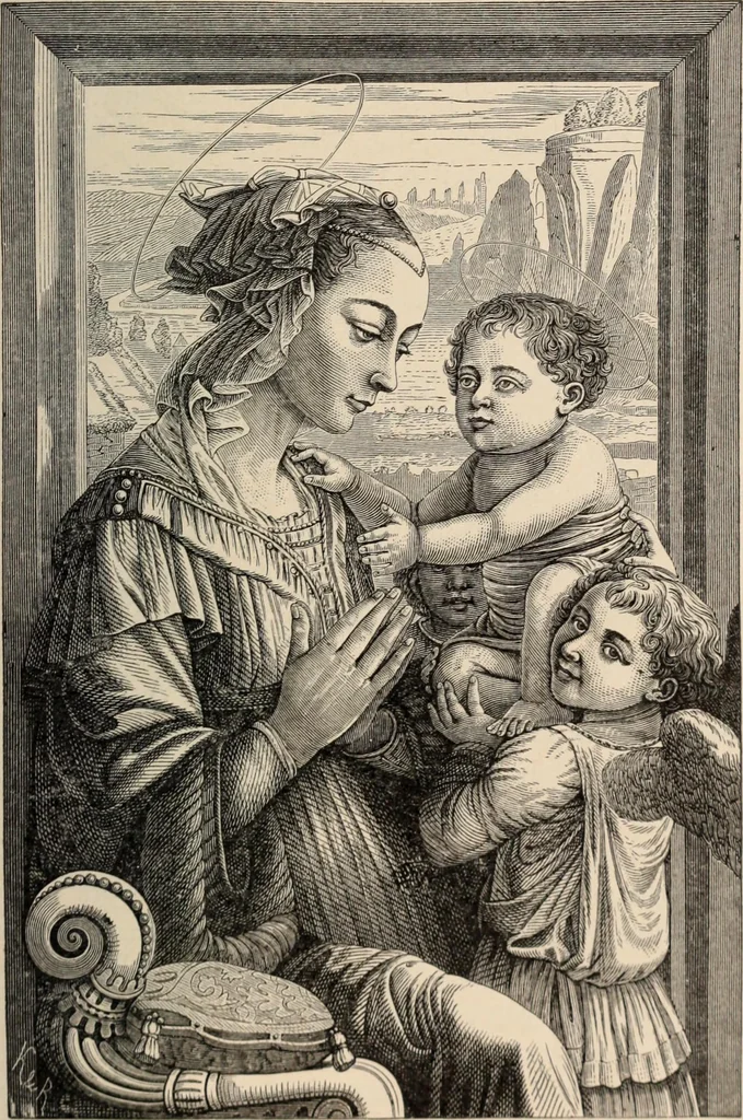 An illustration from History of ancient, early Christian, and mediaeval painting, 1906, leaf 328