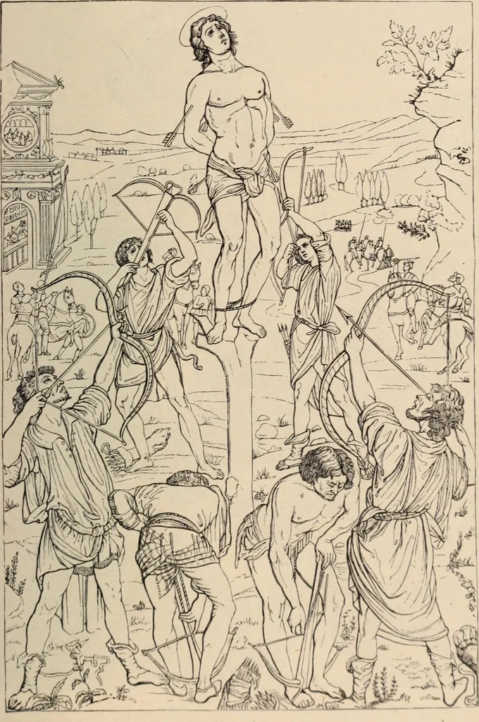An illustration from History of ancient, early Christian, and mediaeval painting, 1906, leaf 346