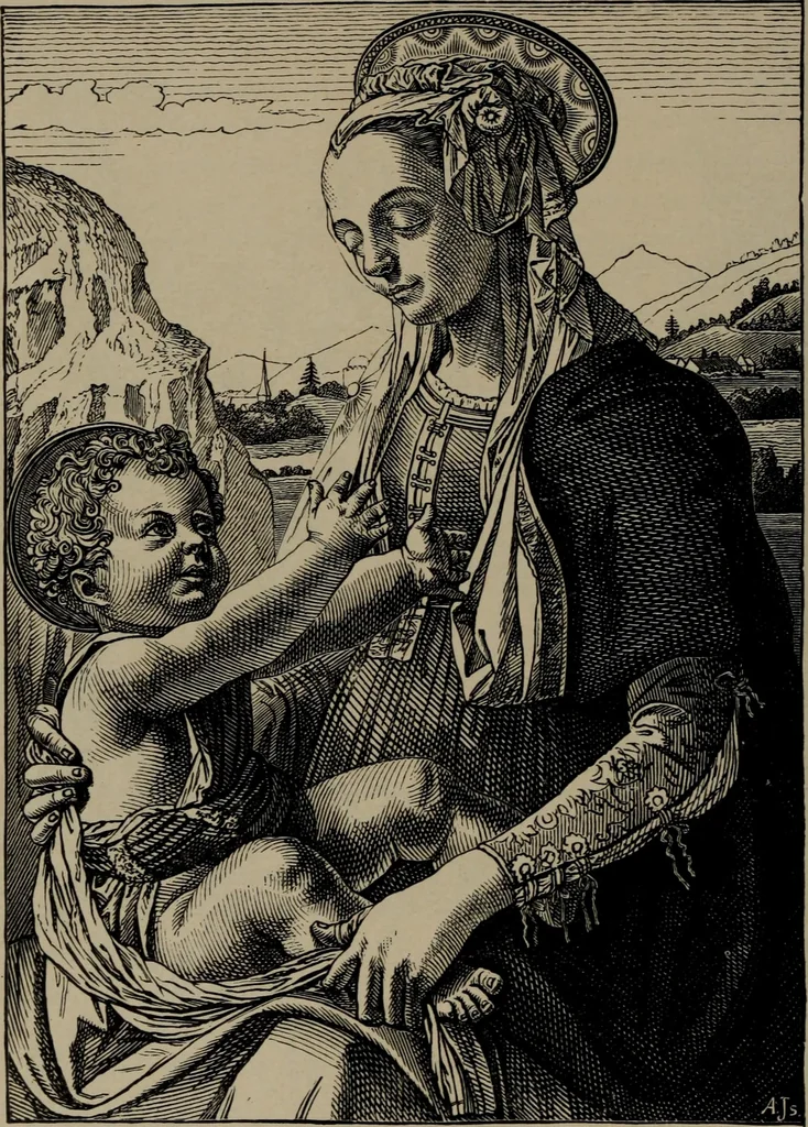 An illustration from History of ancient, early Christian, and mediaeval painting, 1906, leaf 347