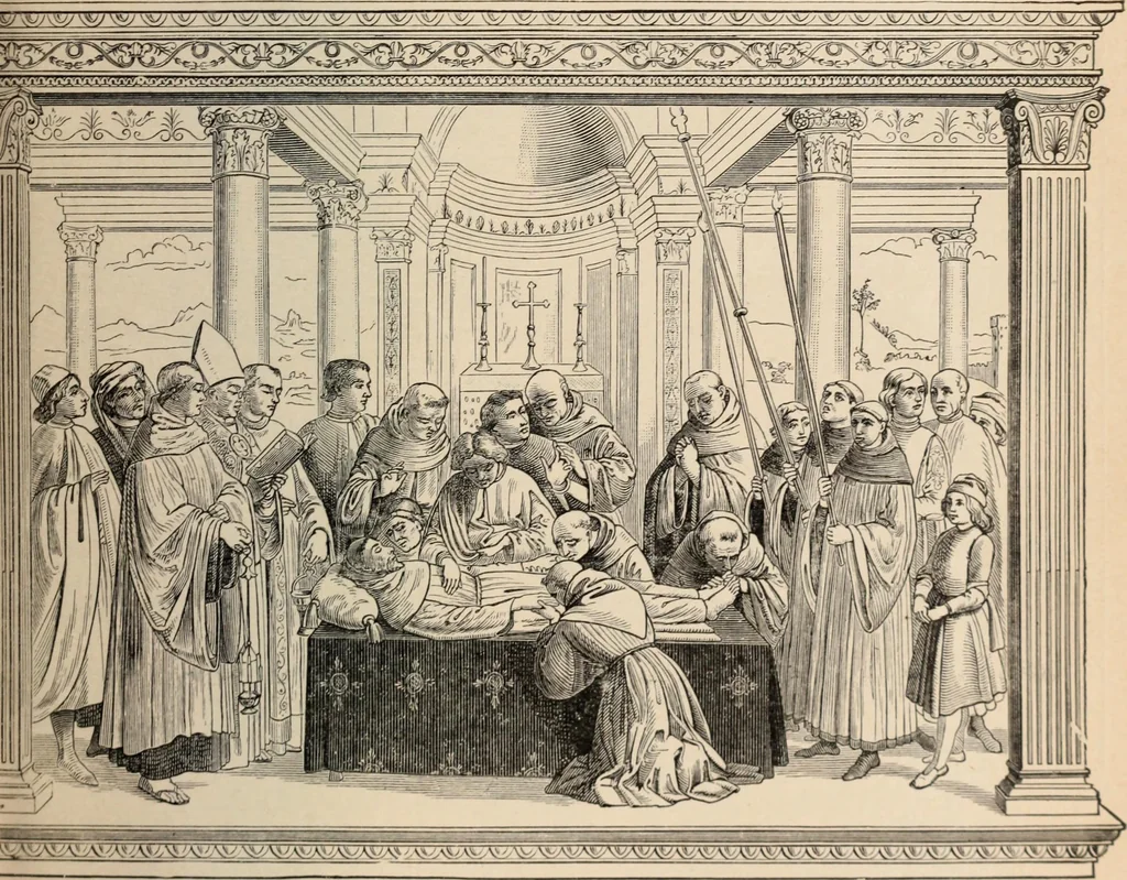 An illustration from History of ancient, early Christian, and mediaeval painting, 1906, leaf 352