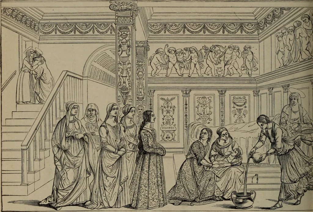 An illustration from History of ancient, early Christian, and mediaeval painting, 1906, leaf 353