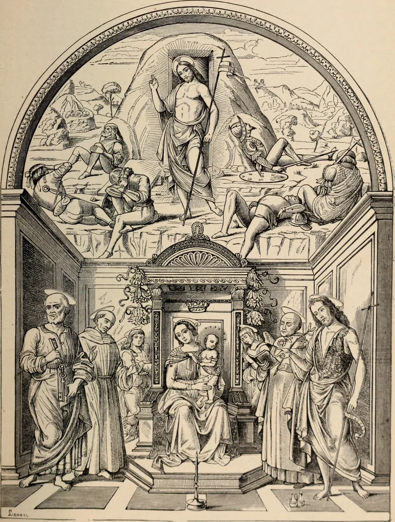 An illustration from History of ancient, early Christian, and mediaeval painting, 1906, leaf 376