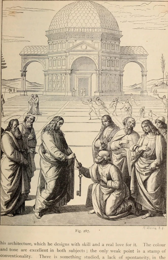 An illustration from History of ancient, early Christian, and mediaeval painting, 1906, leaf 386