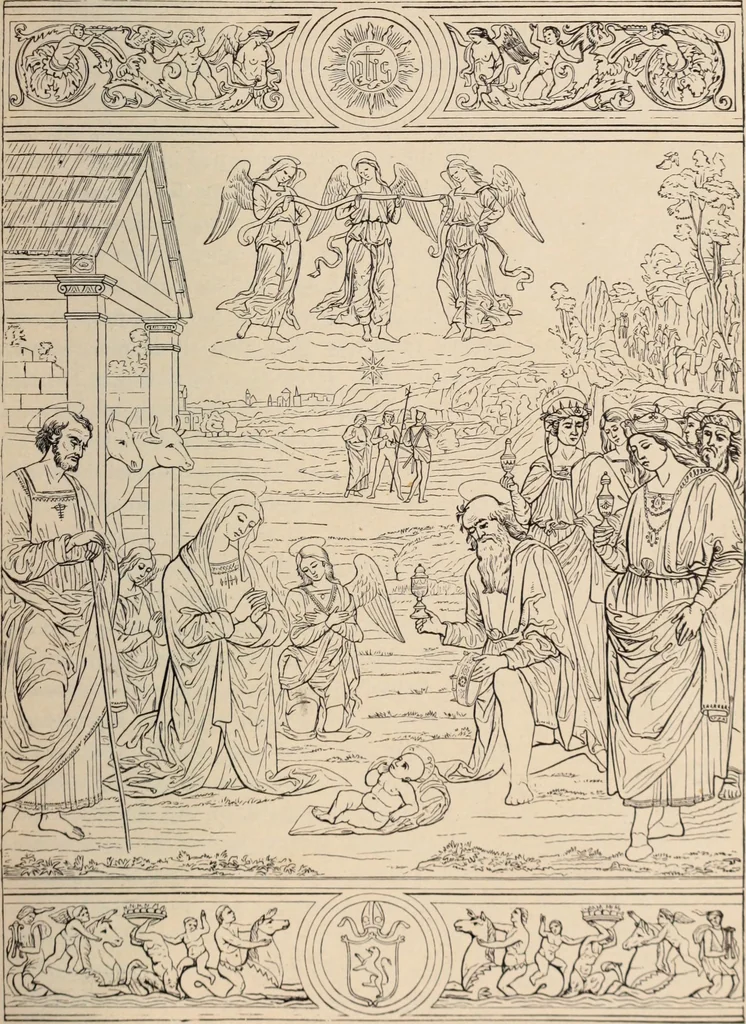 An illustration from History of ancient, early Christian, and mediaeval painting, 1906, leaf 394