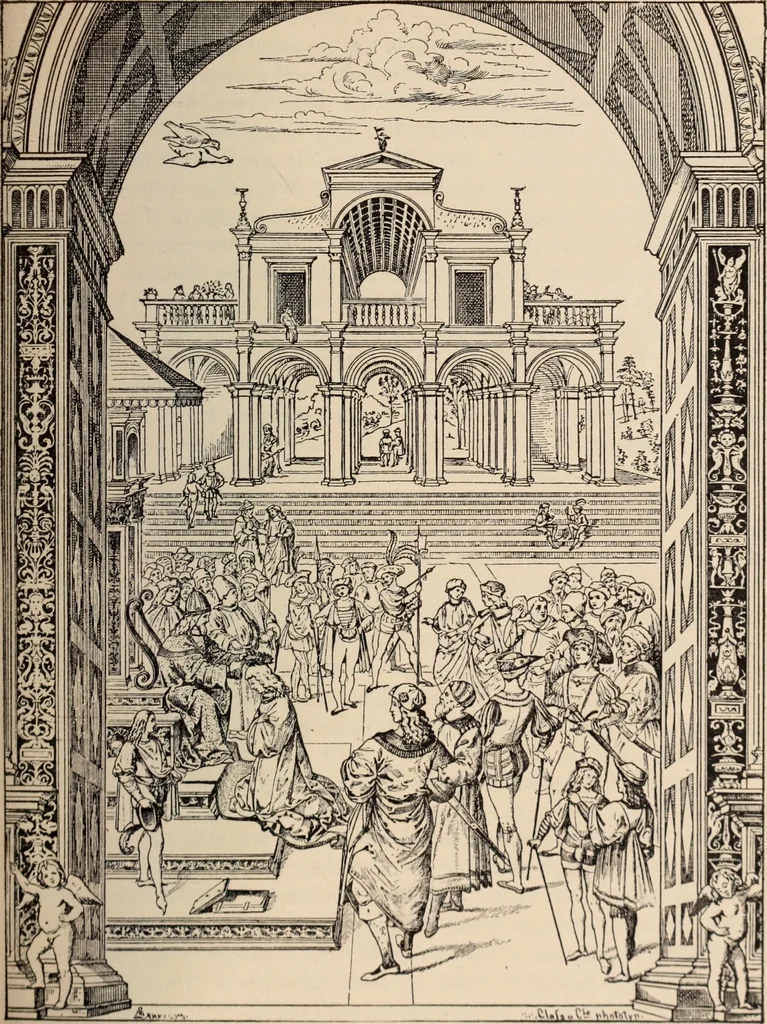 An illustration from History of ancient, early Christian, and mediaeval painting, 1906, leaf 398
