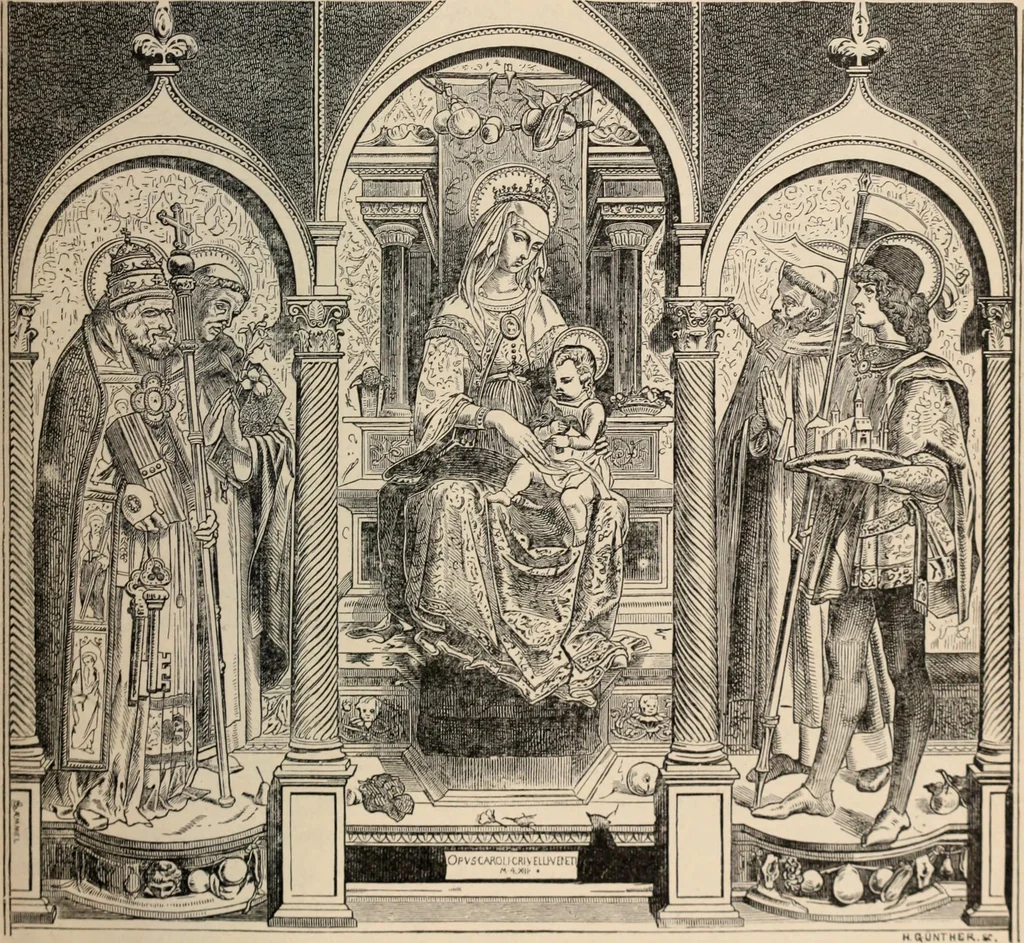 An illustration from History of ancient, early Christian, and mediaeval painting, 1906, leaf 420