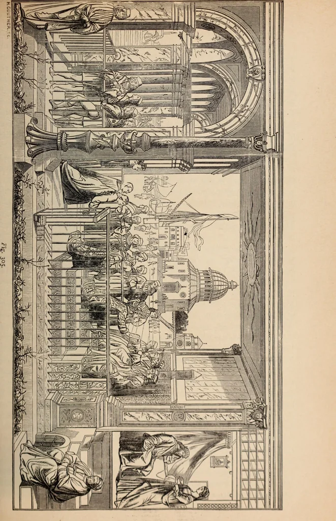 An illustration from History of ancient, early Christian, and mediaeval painting, 1906, leaf 434