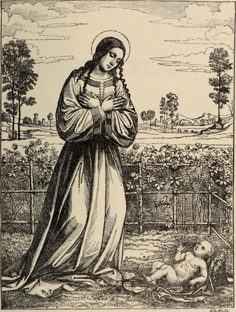 An illustration from History of ancient, early Christian, and mediaeval painting, 1906, leaf 450