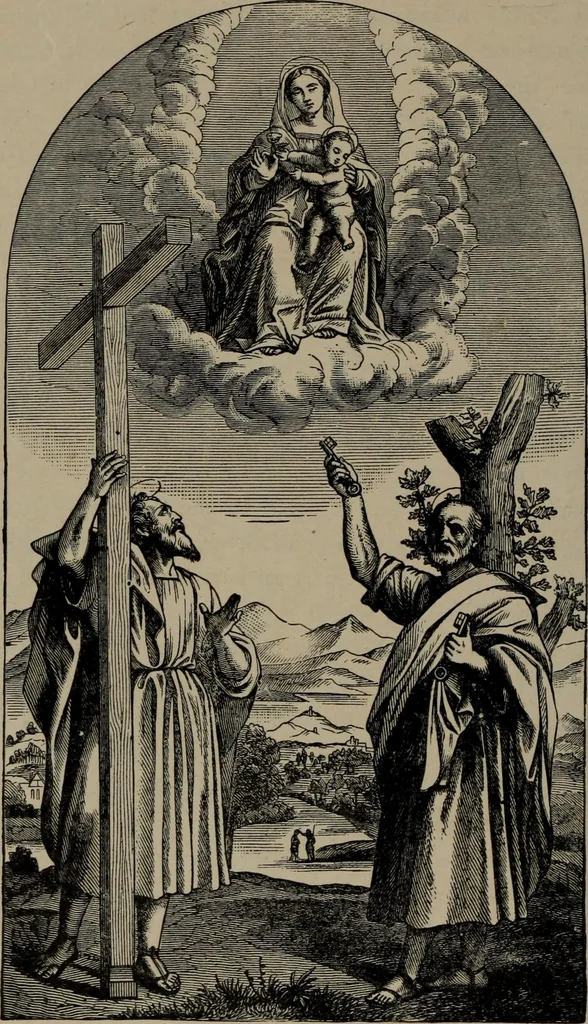 An illustration from History of ancient, early Christian, and mediaeval painting, 1906, leaf 463